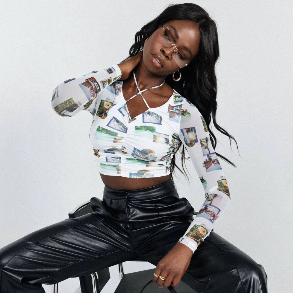 Princess Polly Picture This Crop Top